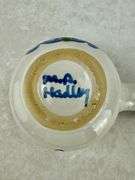 M.A. Hadley Pottery Covered Butter Dish & Little Dipper