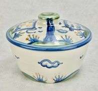 M.A. Hadley Pottery Covered Serving Vegetable Bowl with Lid