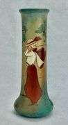 Weller Pottery Dickens Ware Vase