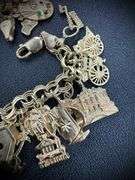 14K Yellow Gold Charm Bracelet w/ 29 Gold Charms