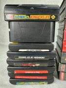 (22) Sega Genesis Games Sonic, Mortal Kombat, Rocketknight Adventures, Street Fighter & More