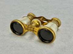 Antique French Mother of Pearl Opera Glasses Theater Binoculars