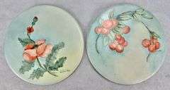 (2) Wheeling Pottery Floral Trivets Aleida