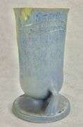 Roseville Blue Velmoss II Double Handled Vase