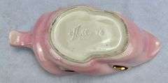 Hull Pottery Peacock Vase & Pink Leaf Dish 78 & 73