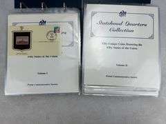 Postal Commemorative Society Statehood Quarters Collection Volumes 1 & 2