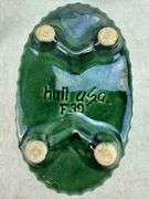 (3) Hull Pottery Green Drip Glaze Planters/Bowls