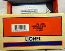 Lionel Train Cars