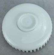 Large Fenton Milk Glass Silvercrest Console Bowl