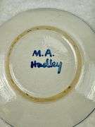 M.A. Hadley Pottery (11) Bread & Butter Dessert Cake Plates