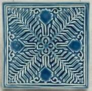 Blue Glazed Rookwood Pottery Trivet 3210 LIII