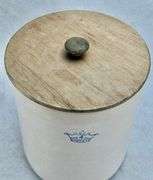 4 Gallon USA Crock with Wood Lid