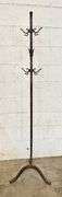 Antique Cast Iron Hall Tree Coat/Hat Rack