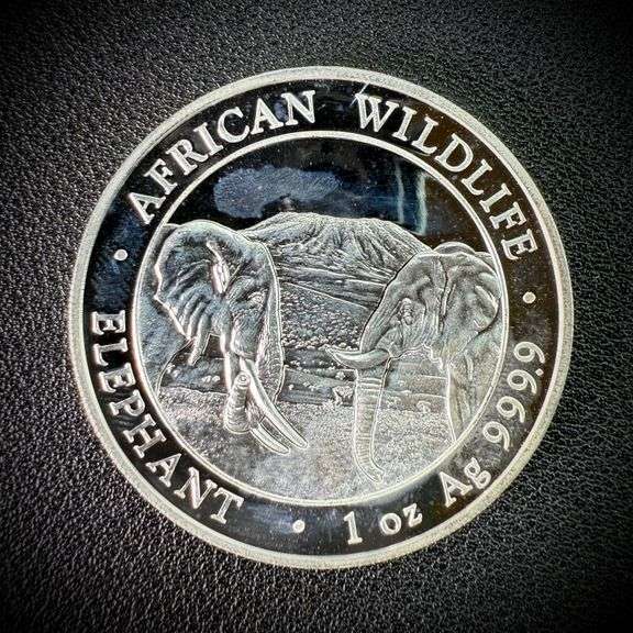 2020 Somali Republic 100 Shillings Silver 1 Oz Fine