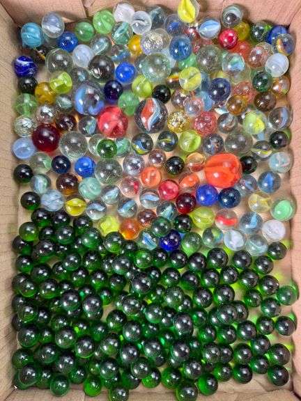 Approximately 200+ Vintage Marbles