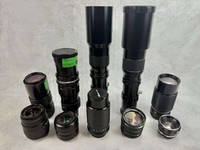(10) Miscellaneous SLR Camera Lenses