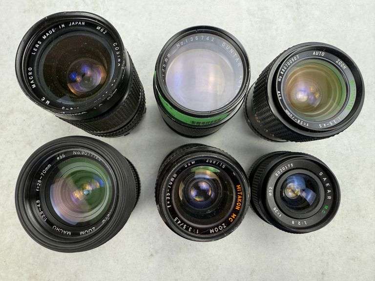 (6) Miscellaneous SLR Camera Lenses