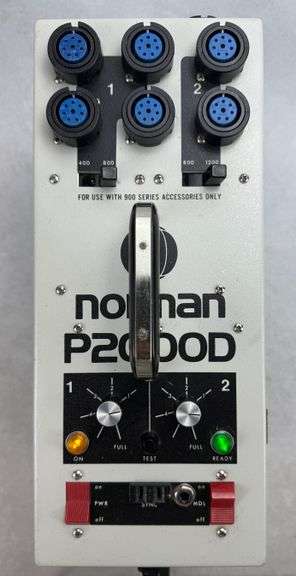 Norman PD2000 Power Supply for Studio Lighting