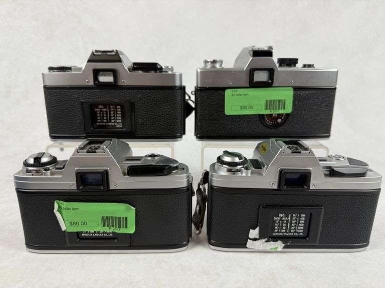 (4) Minolta Camera Bodies