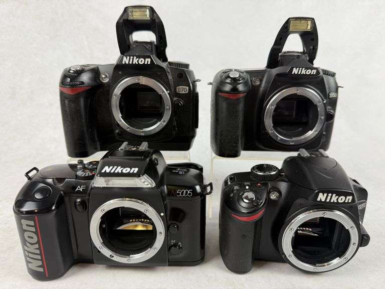 (4) Nikon Camera Bodies