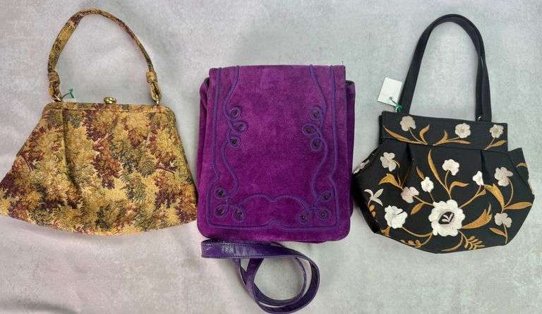 (3) Vintage Handbags/Purses