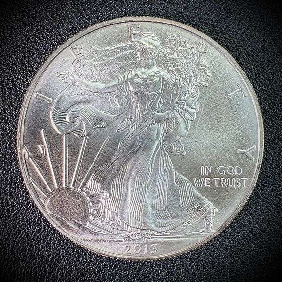 2013 American Eagle Silver Dollar $1 Fine