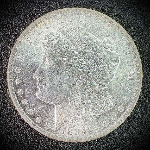 1884-O Morgan Silver Dollar $1
