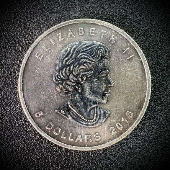2015 Canada Silver $5 1 Oz Fine