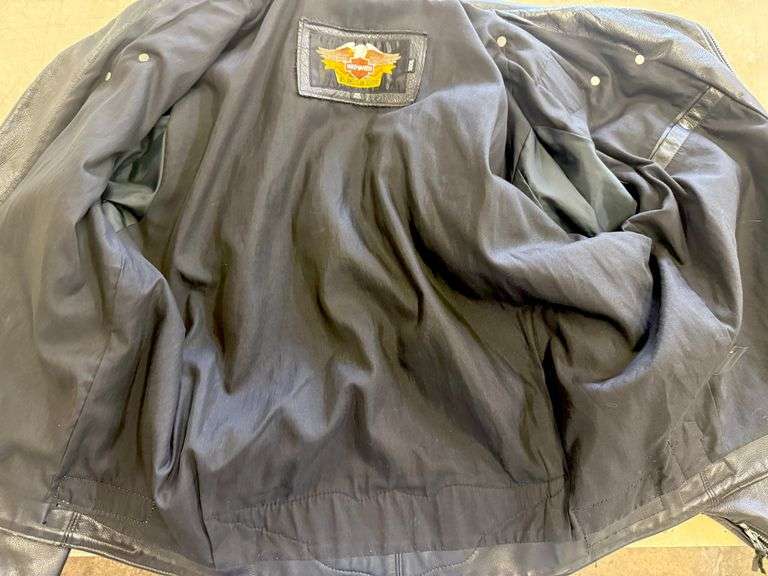 Harley Davidson Leather Motorcycle Jacket XXXL