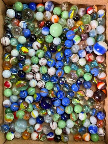 Approximately 200+ Vintage Marbles