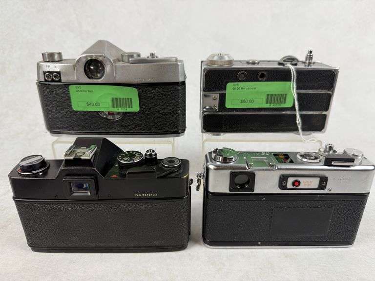 (4) Argus & Yashica Cameras/Bodies