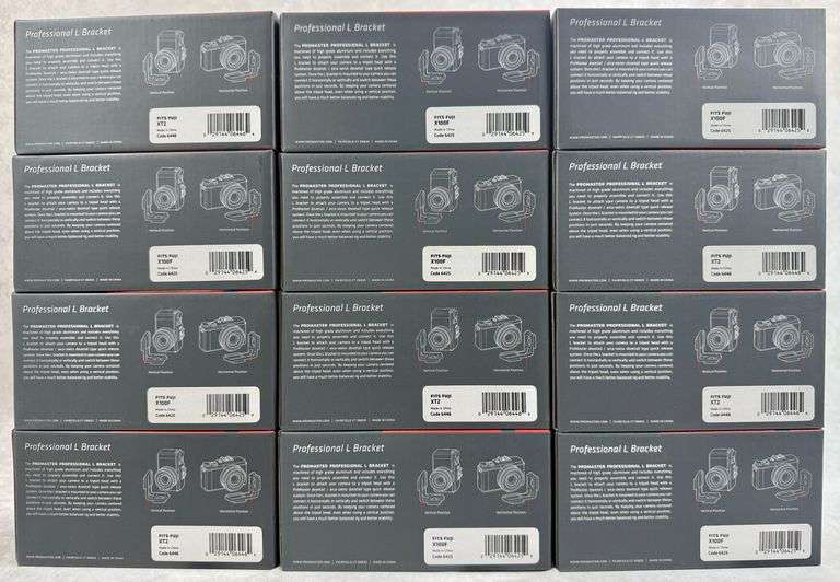 (12) NEW Promaster Professional L Bracket Fuji XT2 X100F