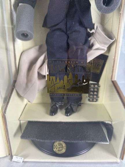 The Franklin Mint Frank Sinatra Porcelain Portrait Doll