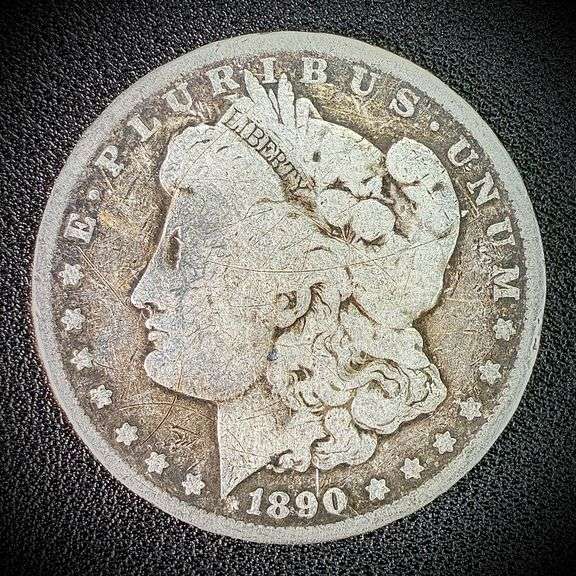 1890-O Morgan Silver Dollar $1
