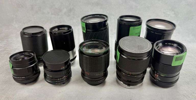 (10) Miscellaneous SLR Camera Lenses