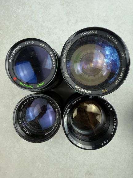 (10) Miscellaneous SLR Camera Lenses