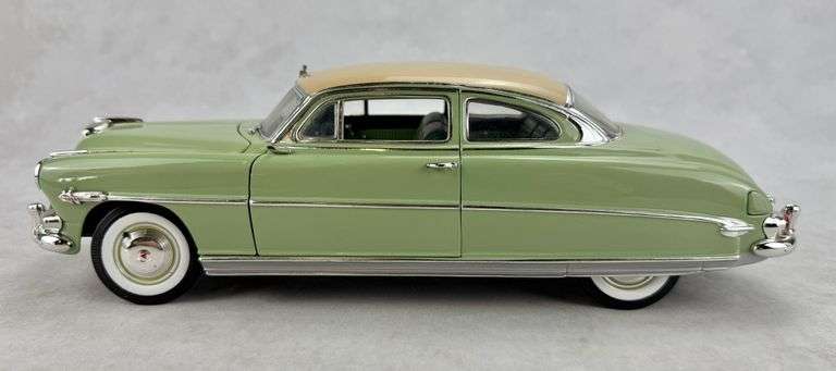 1953 Hudson Hornet Surf Green Coupe Diecast 1:18