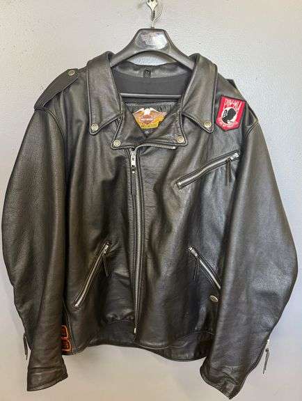Harley Davidson Leather Motorcycle Jacket XXXL