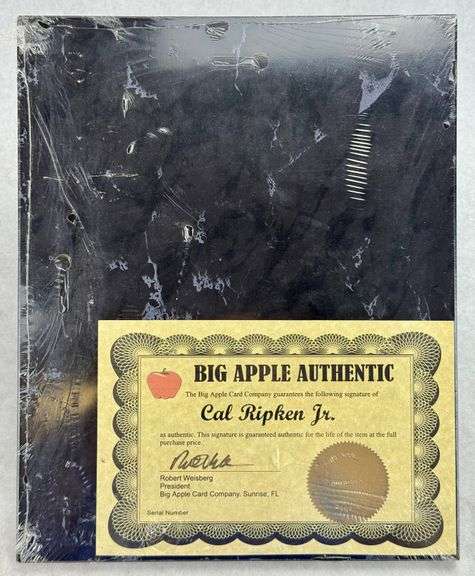 SIGNED Cal Ripken Jr. Orioles Iron Man 8x10 Photo Plaque w/ COA AUTO