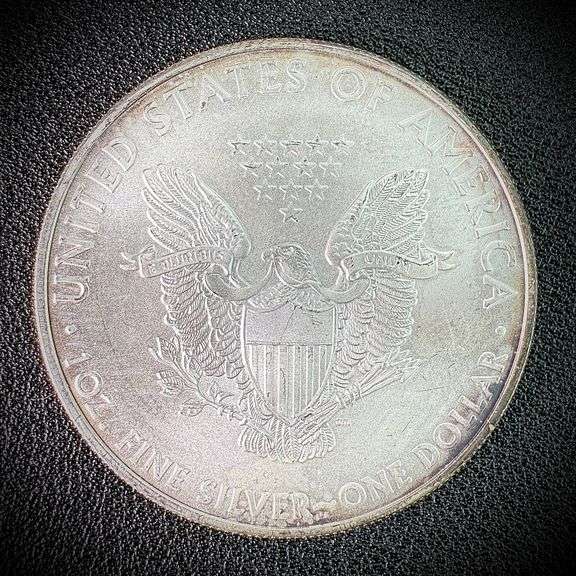 2009 American Eagle Silver Dollar $1 Fine