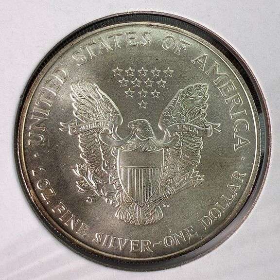 1995 American Eagle Silver Dollar $1 Fine