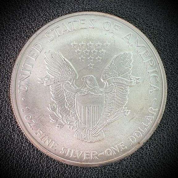 2005 American Eagle Silver Dollar $1 Fine