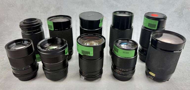 (10) Miscellaneous SLR Camera Lenses