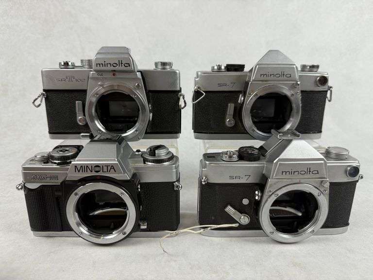 (4) Minolta Camera Bodies