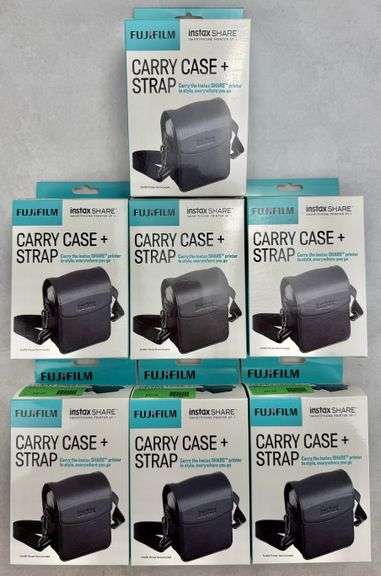 (7) NEW Fujifilm InstaxShare Carry Case + Strap