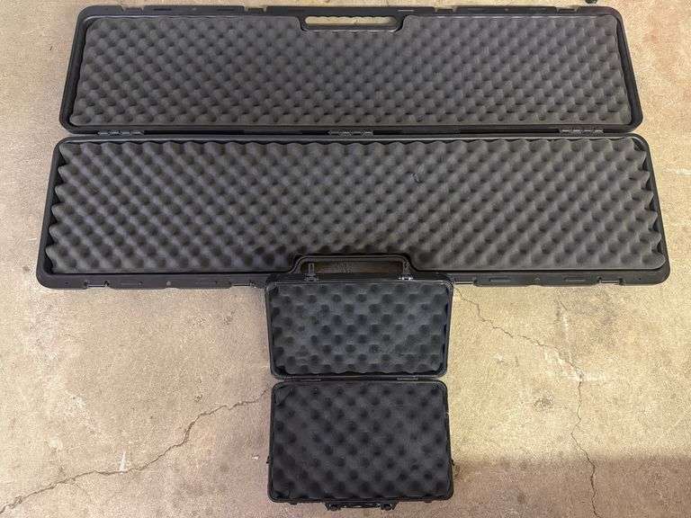 (2) Hard Firearm Cases Long & Short