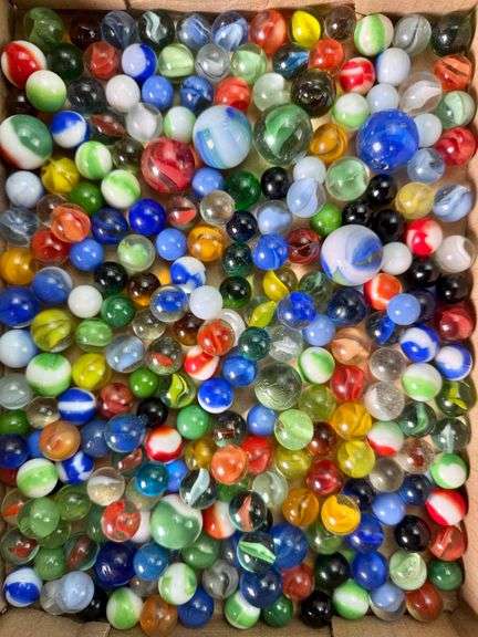 Approximately 200+ Vintage Marbles