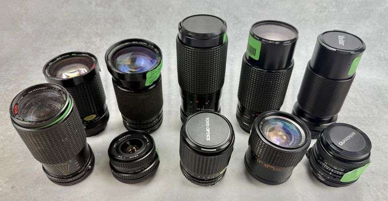 (10) Miscellaneous SLR Camera Lenses