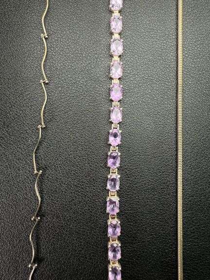 (5) Sterling Silver Bracelets