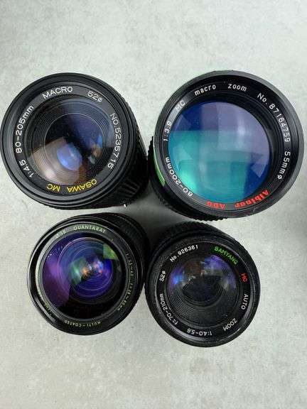 (10) Miscellaneous SLR Camera Lenses